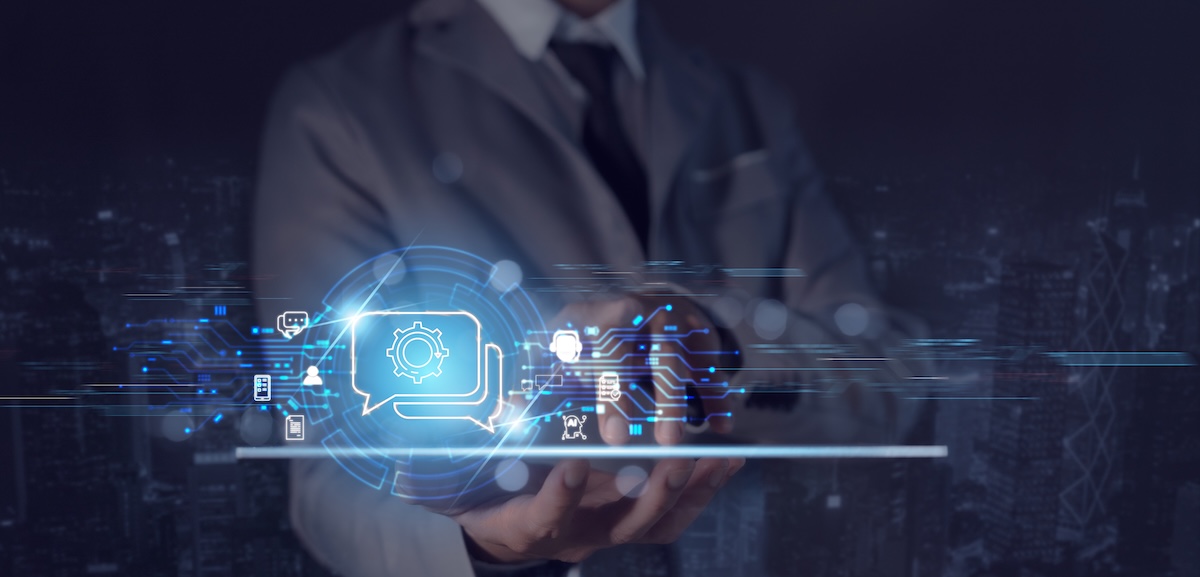 IT consulting services concept, digital transformation solutions, optimization, cloud computing strategies and cutting-edge technologies.